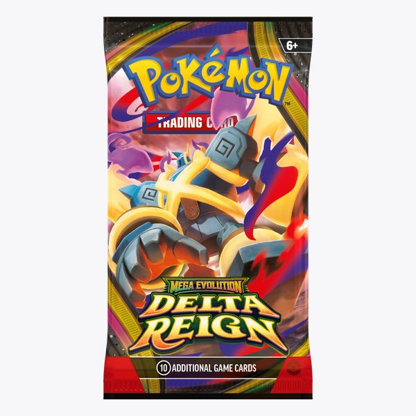 Booster Pokémon TCG: Mega Evolution—Delta Reign z Mega Golurkiem