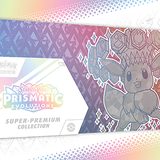 Pokémon TCG: Prismatic Evolutions Super-Premium Collection — pudełko z Eevee